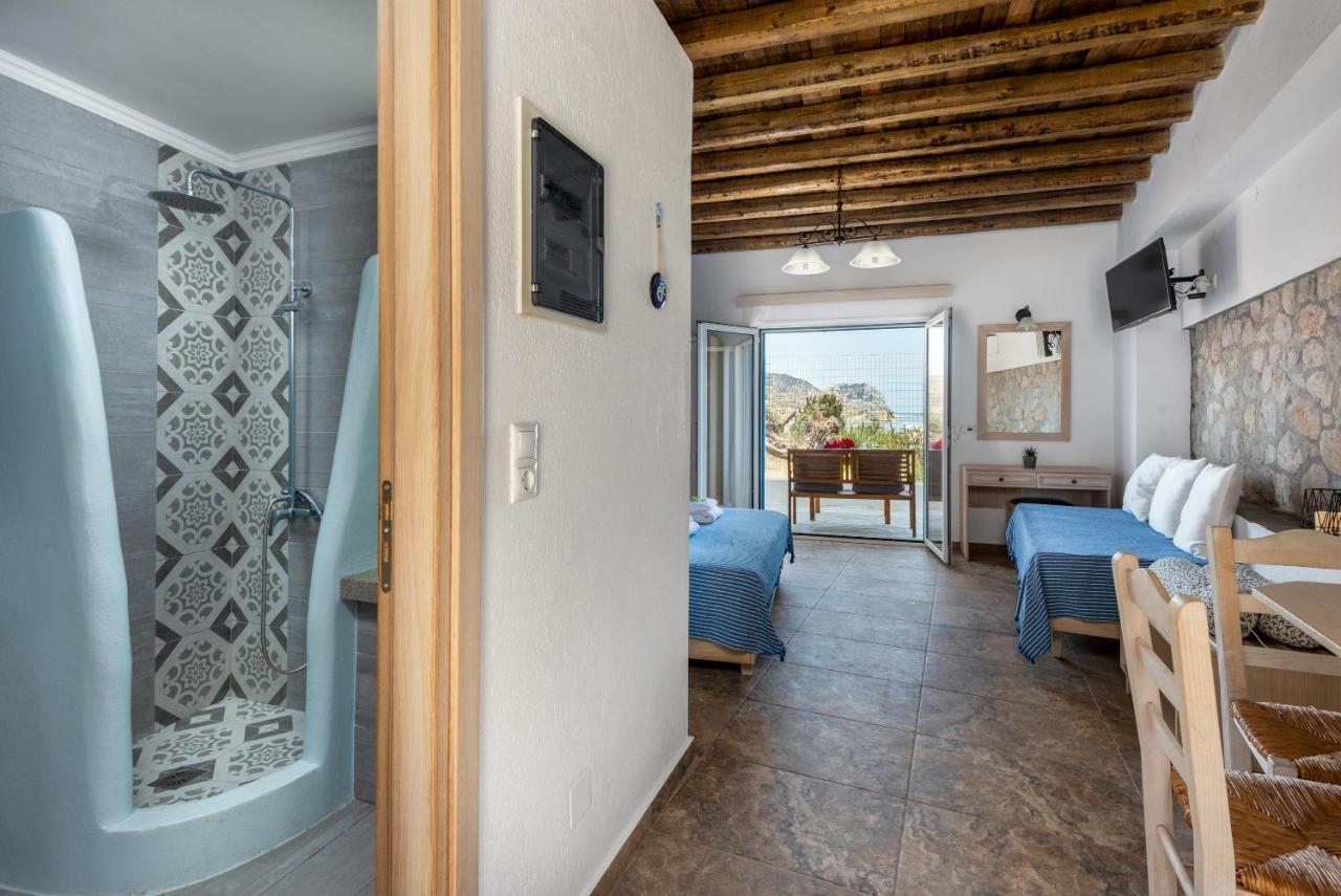 Agnanti Beach Apartments Archangelos  Eksteriør billede