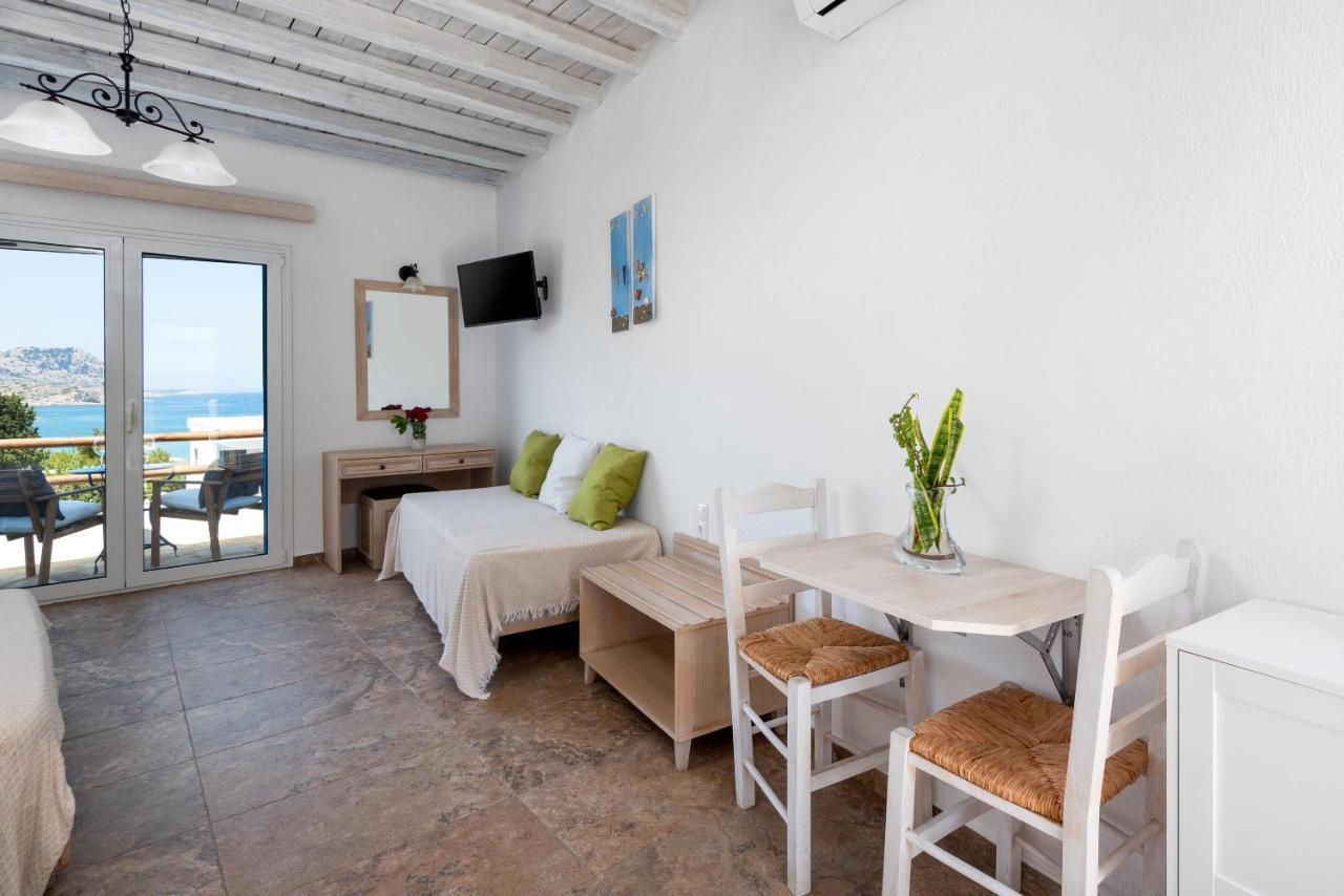 Agnanti Beach Apartments Archangelos  Eksteriør billede