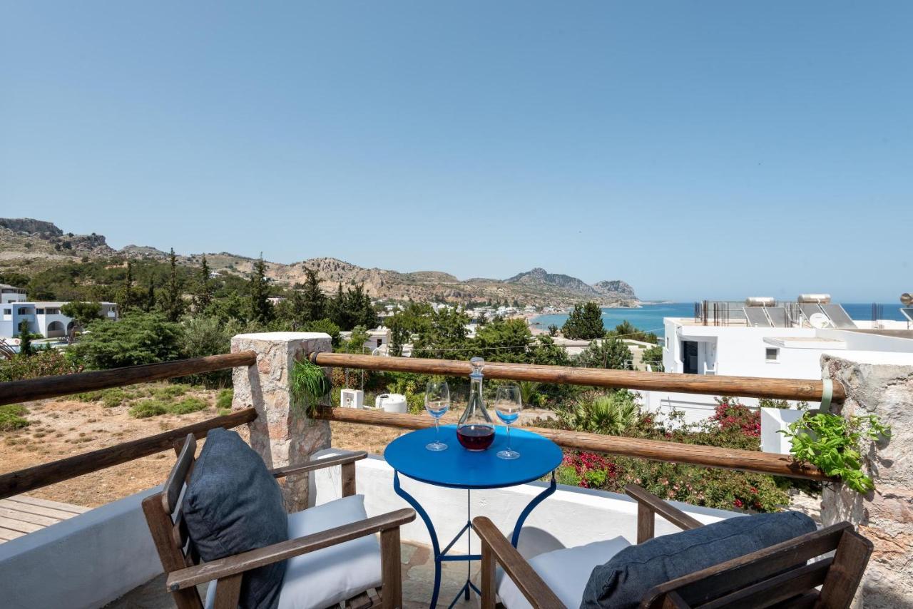 Agnanti Beach Apartments Archangelos  Eksteriør billede