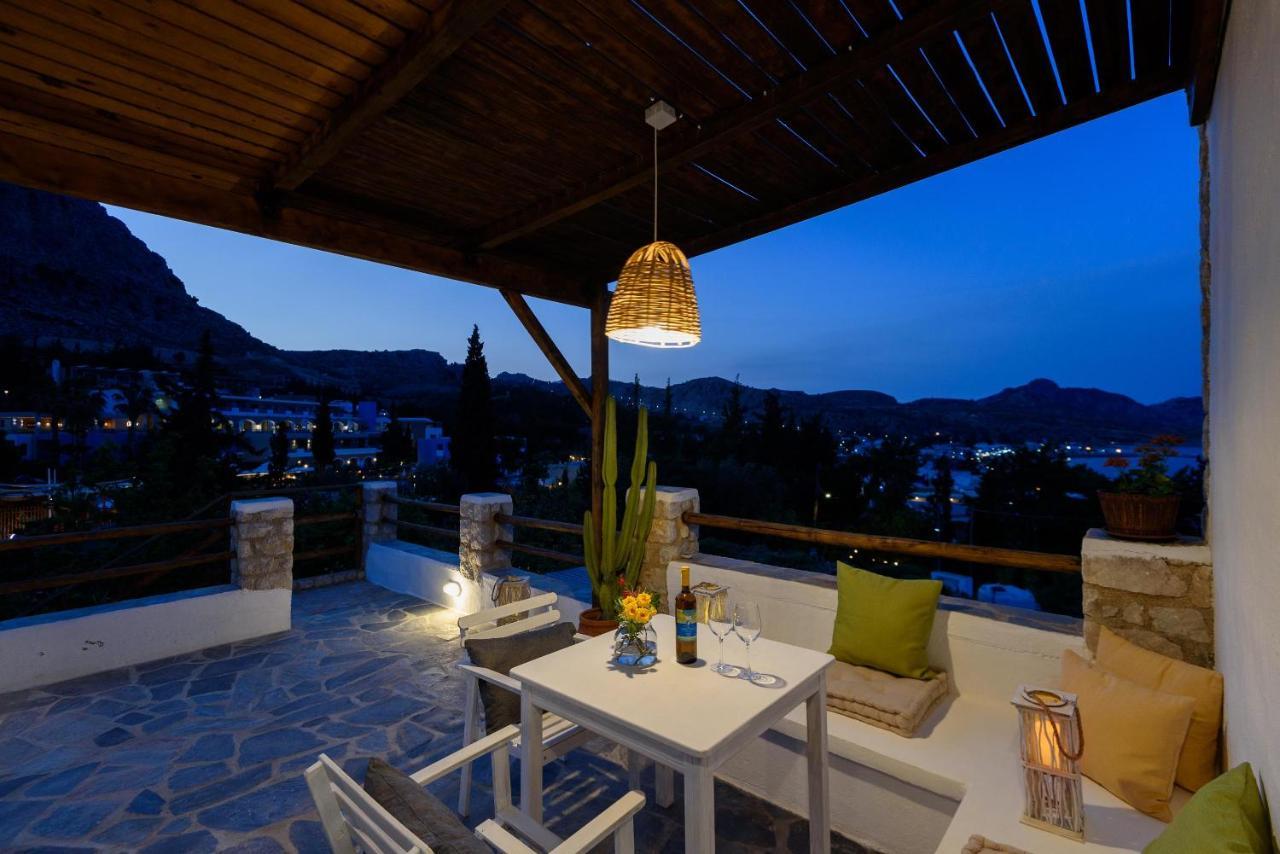 Agnanti Beach Apartments Archangelos  Eksteriør billede