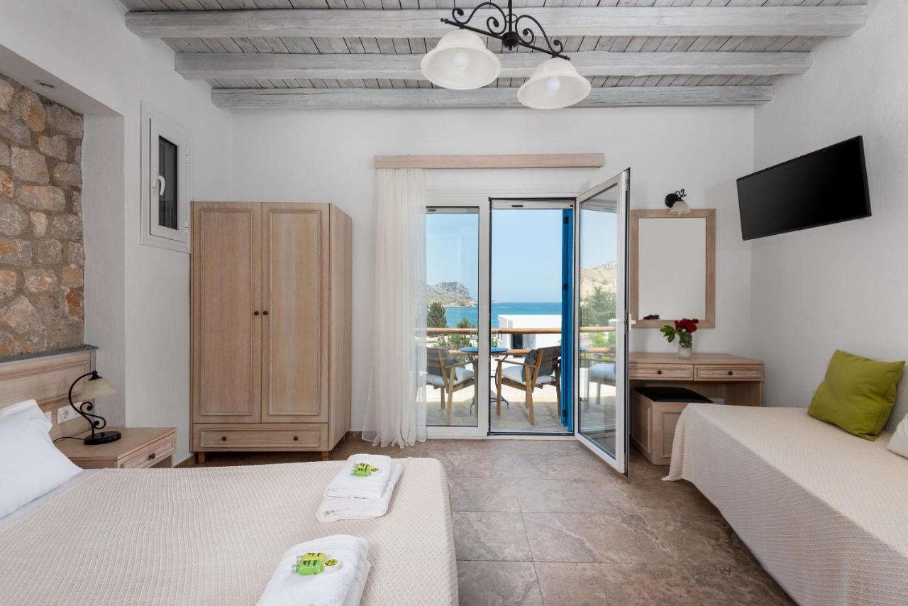 Agnanti Beach Apartments Archangelos  Eksteriør billede